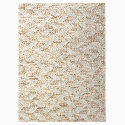 Earthy Elegance  Handknotted Jute Rug