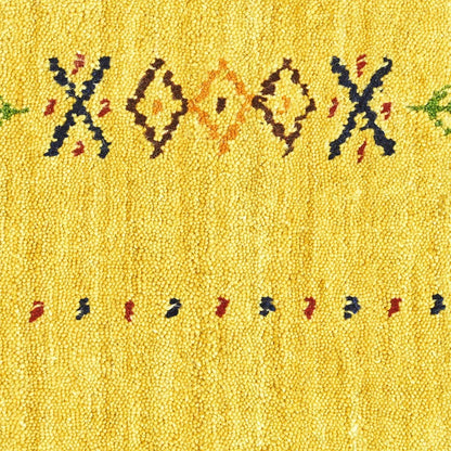 Whispering Threads Handloom Wool Runner.