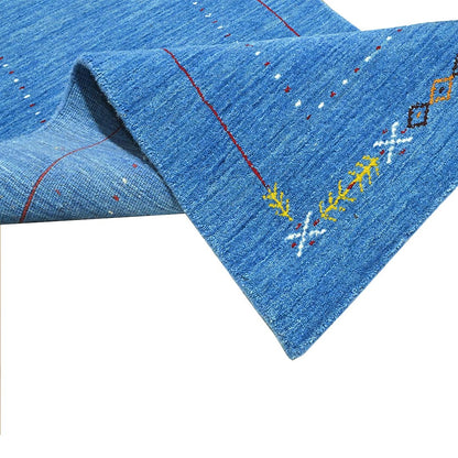 Whispering Threads Handloom Wool Runner.