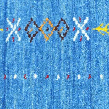 Whispering Threads Handloom Wool Runner.