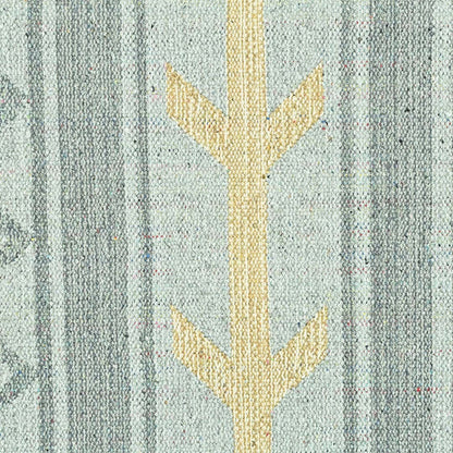 Harmony In Hues Handknotted  Cotton Flat Weave.