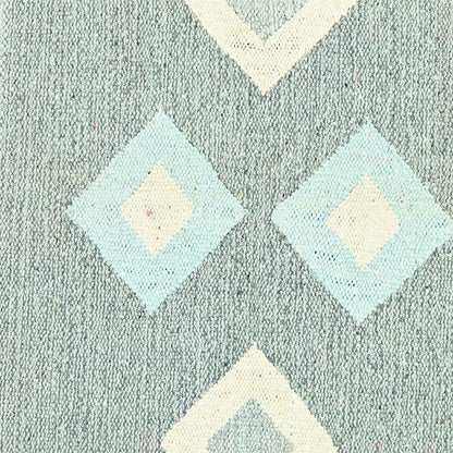 Harmony In Hues Handknotted  Cotton Flat Weave.