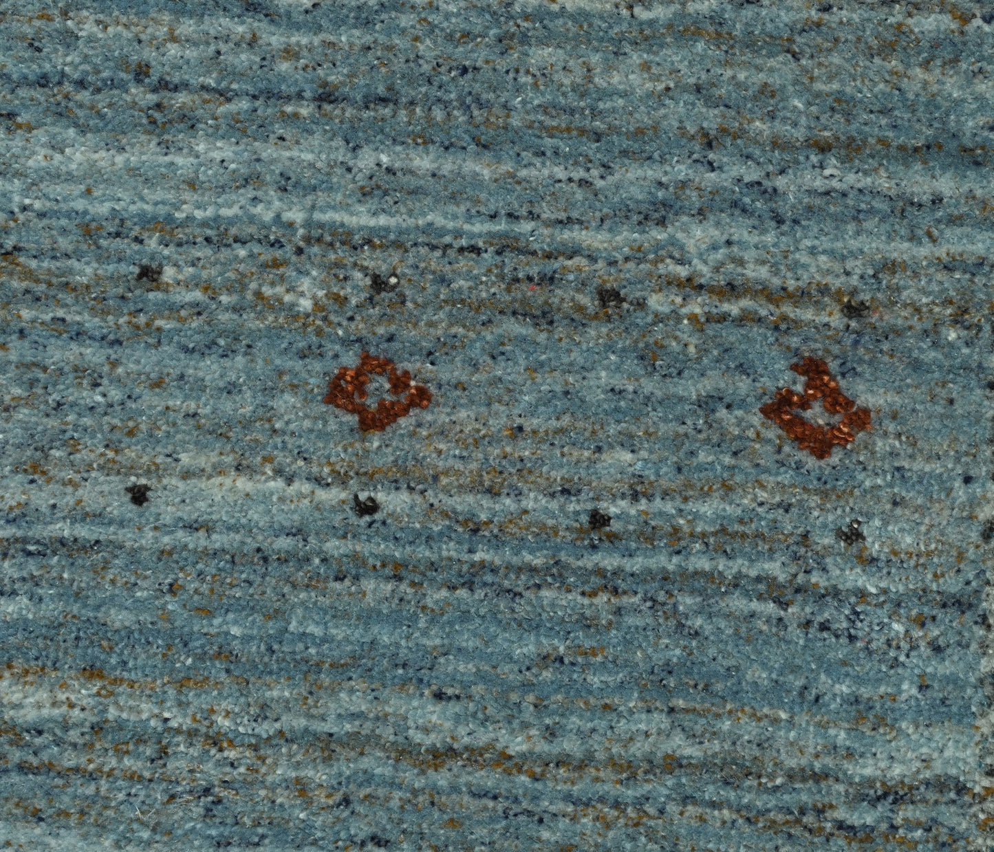 Harmony In Hues Handloom Wool/Viscose Rug.