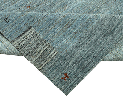 Harmony In Hues Handloom Wool/Viscose Rug.
