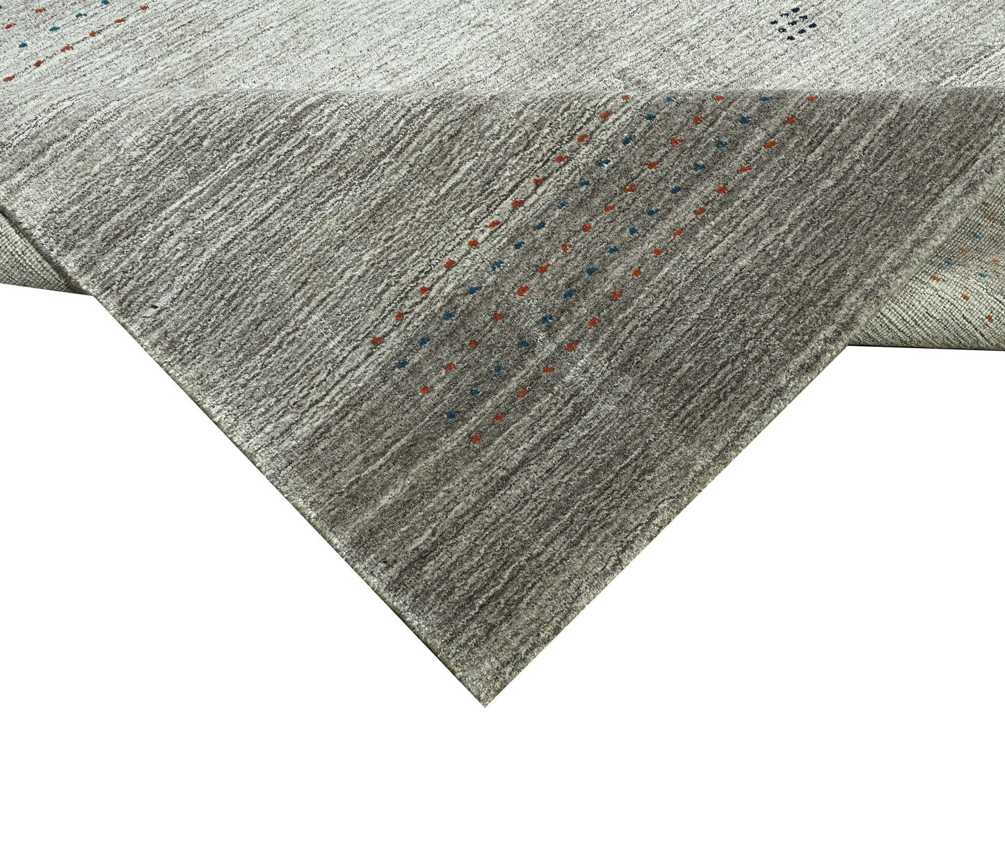 Harmony In Hues Handloom Wool/Viscose Rug.