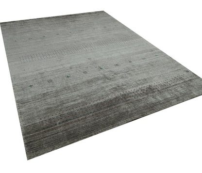 Harmony In Hues Handloom Wool/Viscose Rug.