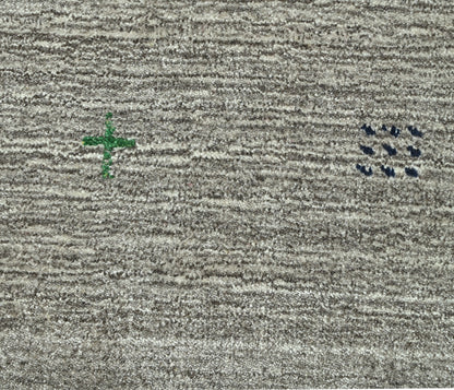 Harmony In Hues Handloom Wool/Viscose Rug.