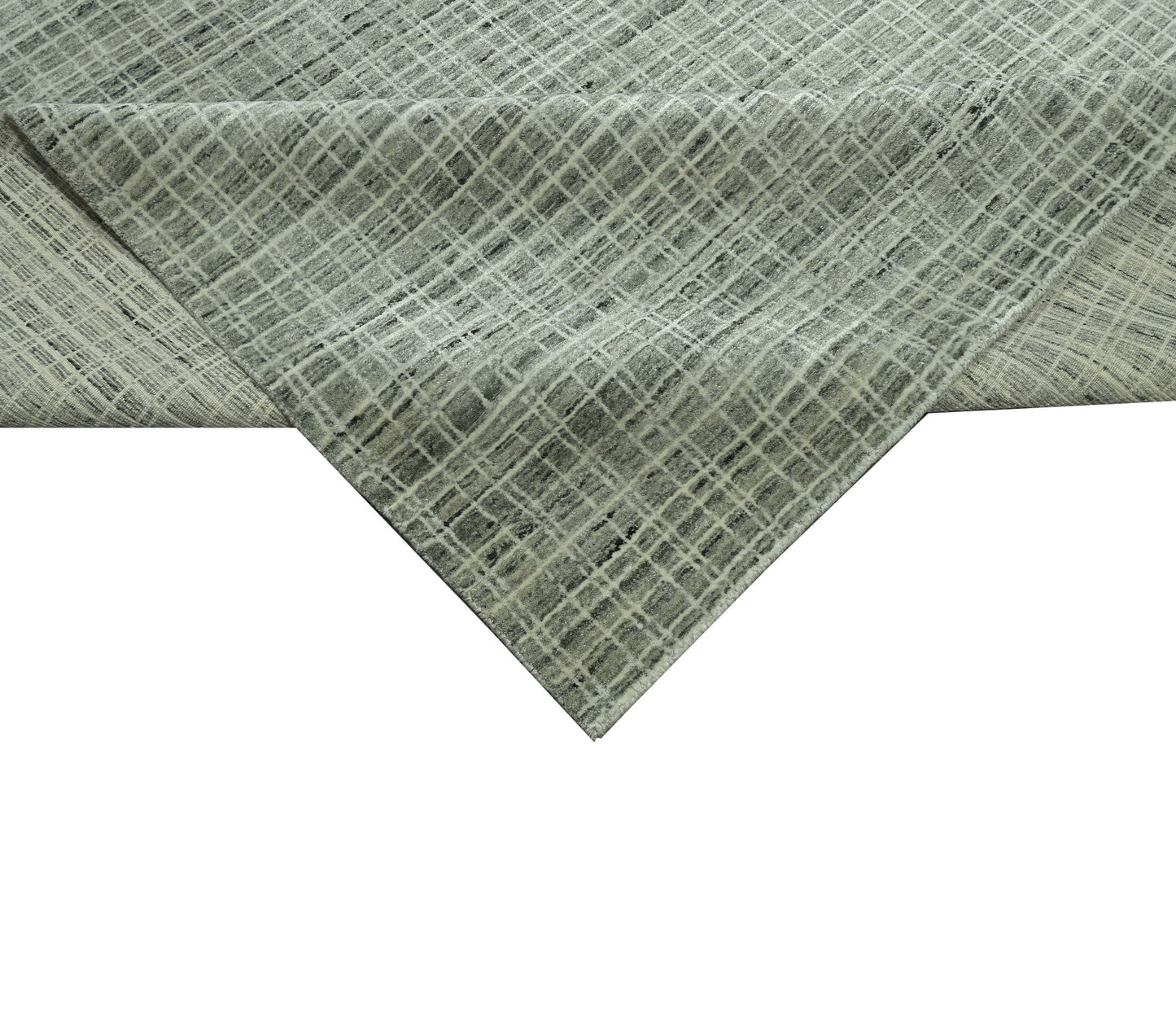 Cosmic Collection Handloom Wool/Viscose Rug.