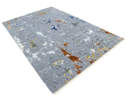 Textured Tales Handknotted Wool/Viscose