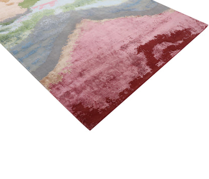 Textured Tales  Handtufted Wool & Tencel