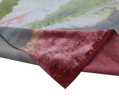 Textured Tales  Handtufted Wool & Tencel