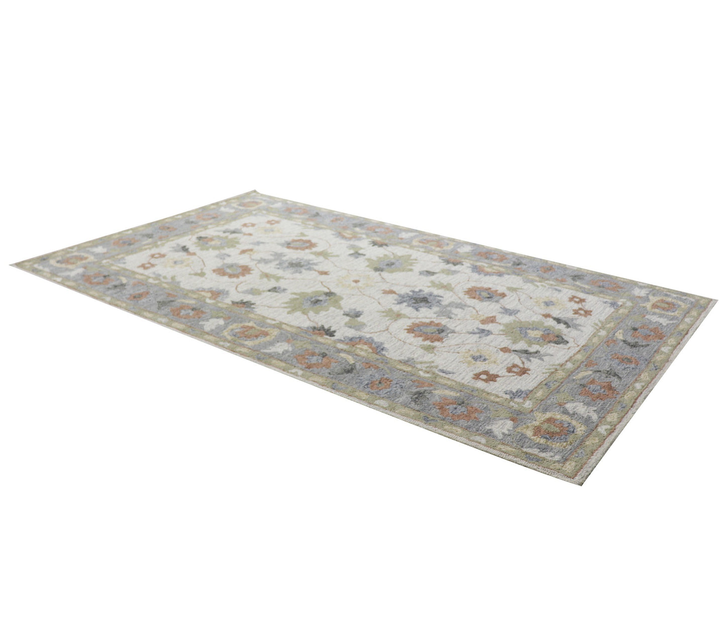 Harmonize - Handtufted Traditional Beige Colour Wool Rug
