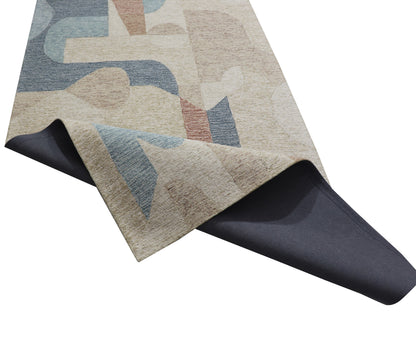 Cosmic Collection- Handtufted Modern Multi Colour Wool & Viscose Rug