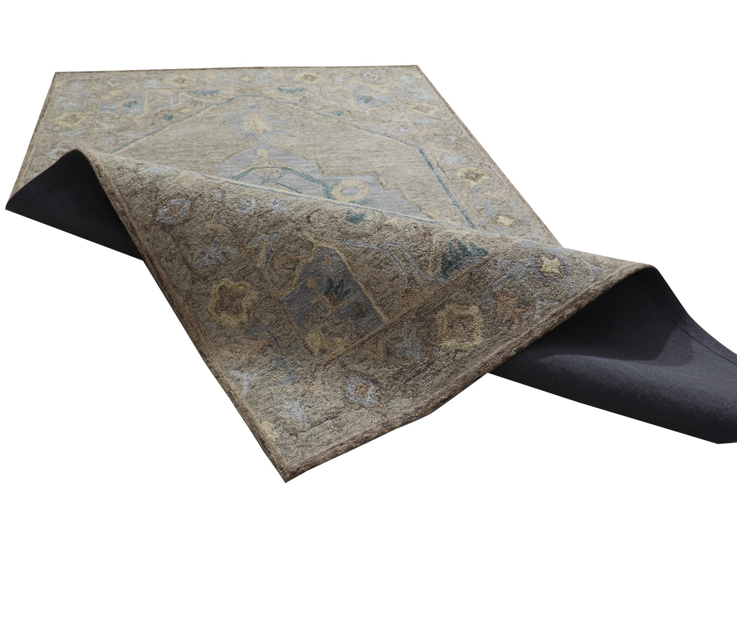 Harmonize - Handtufted Traditional Beige Colour Wool Rug