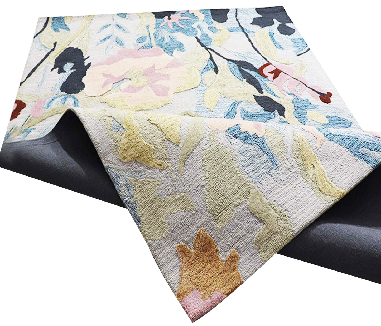 Cosmic Collection- Handtufted Modern Multi Colour Wool/Viscose Rug