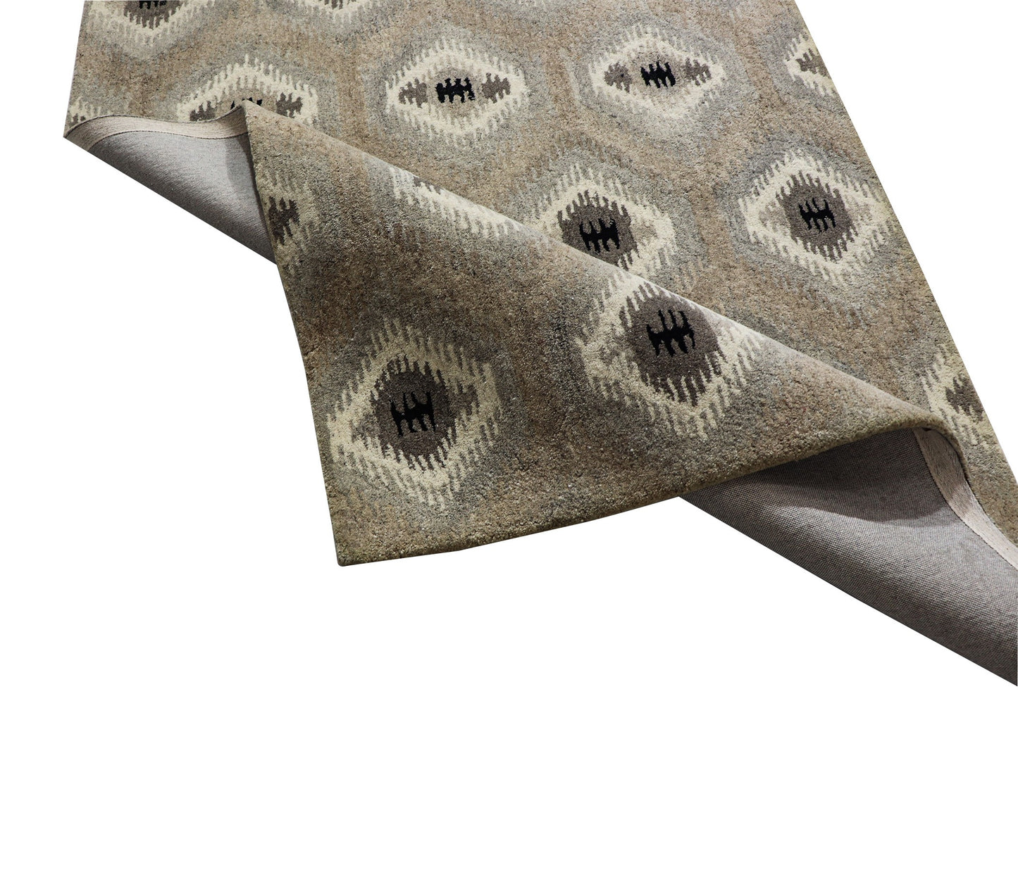 Cosmic Collection- Handtufted Modern Beige Colour Wool Rug