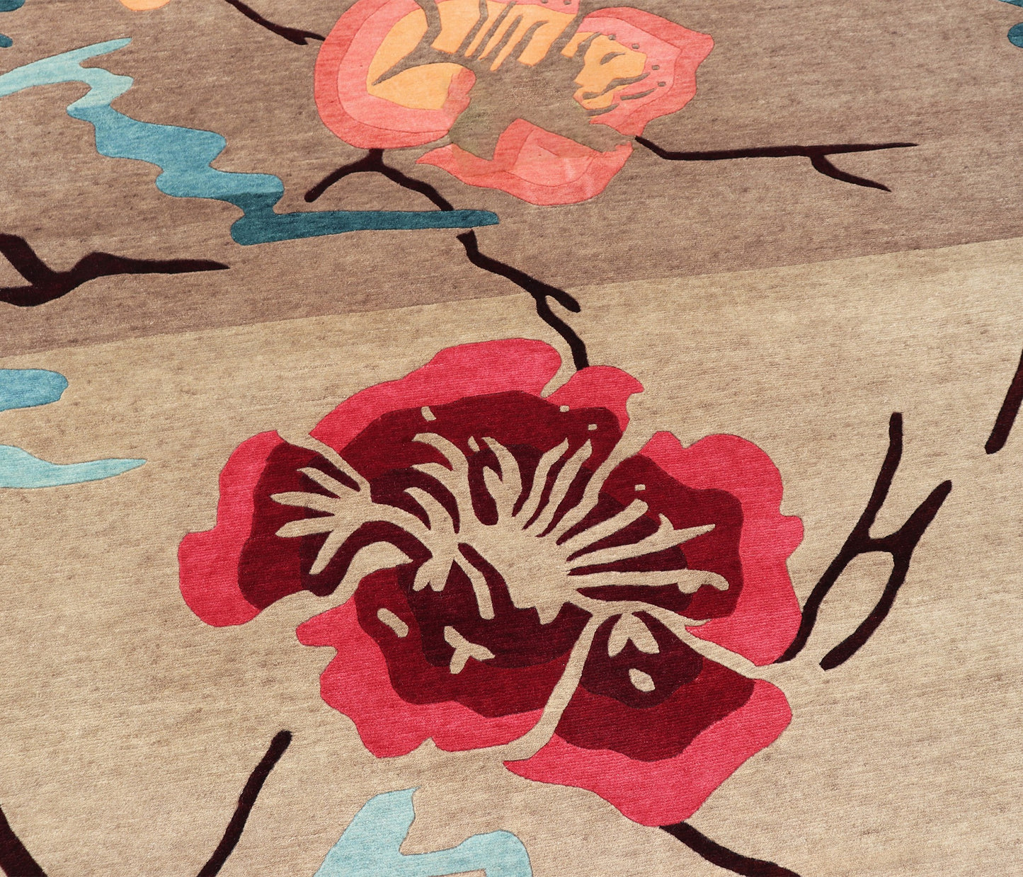 Heritage Hues Handknotted Wool Rug