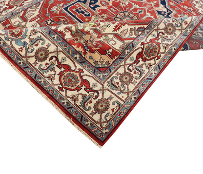 Heritage Hues Handknotted Wool Rug