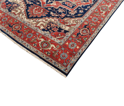 Heritage Hues Handknotted Wool Rug