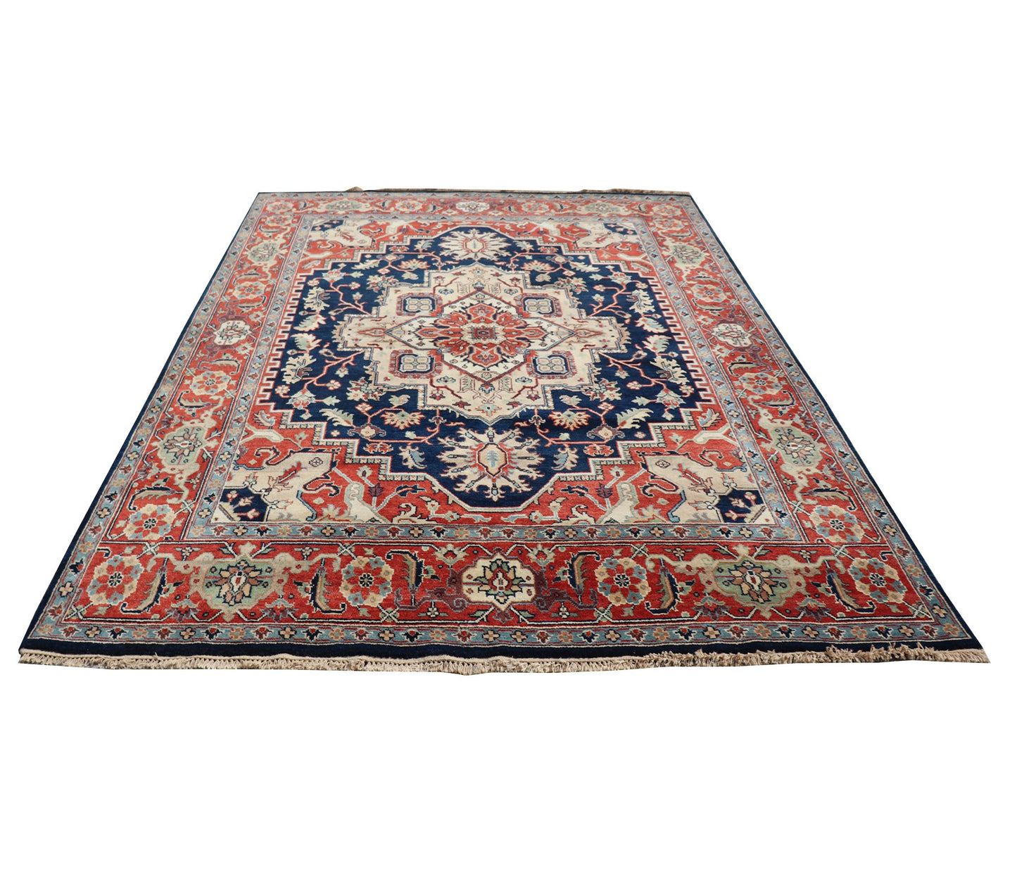 Heritage Hues Handknotted Wool Rug