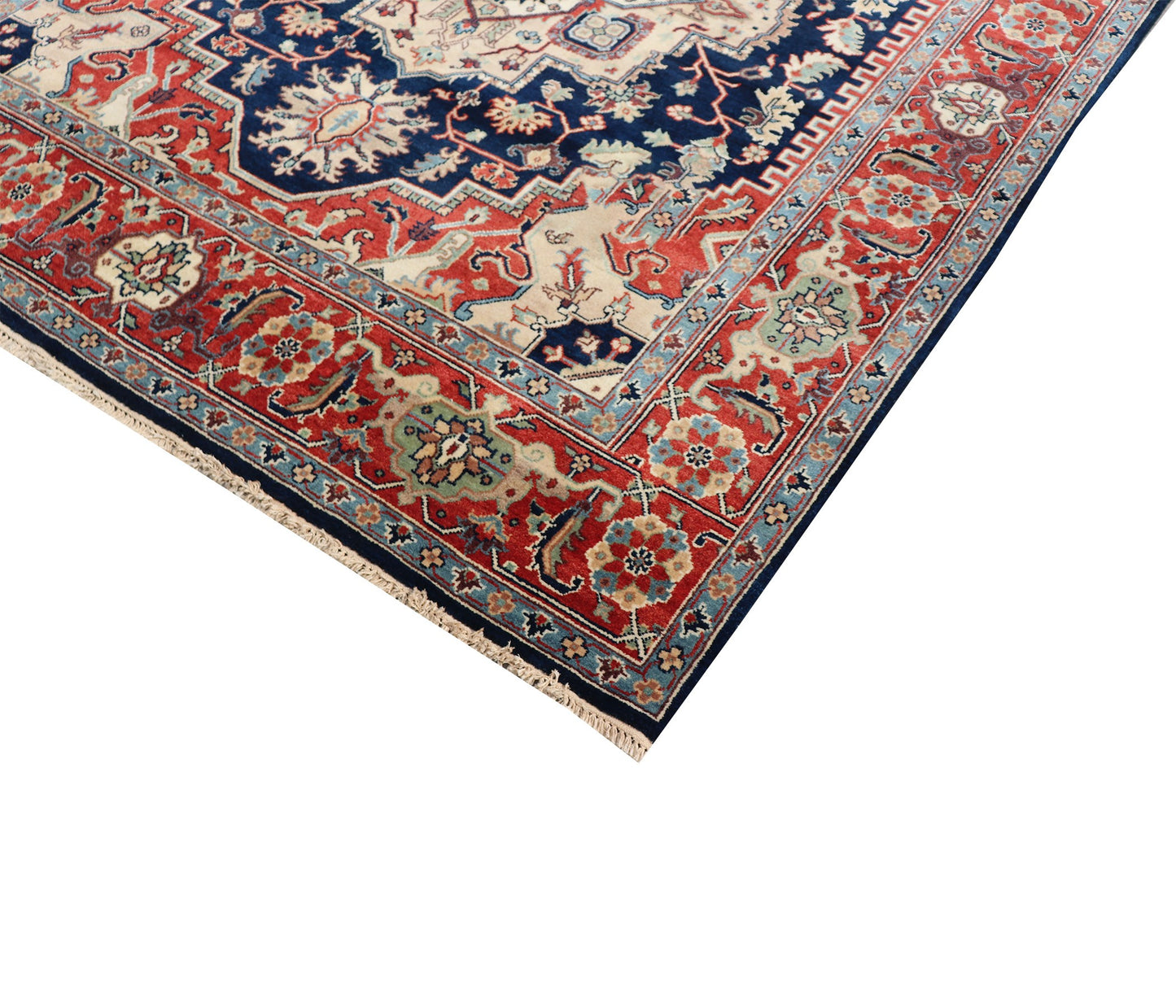 Heritage Hues Handknotted Wool Rug