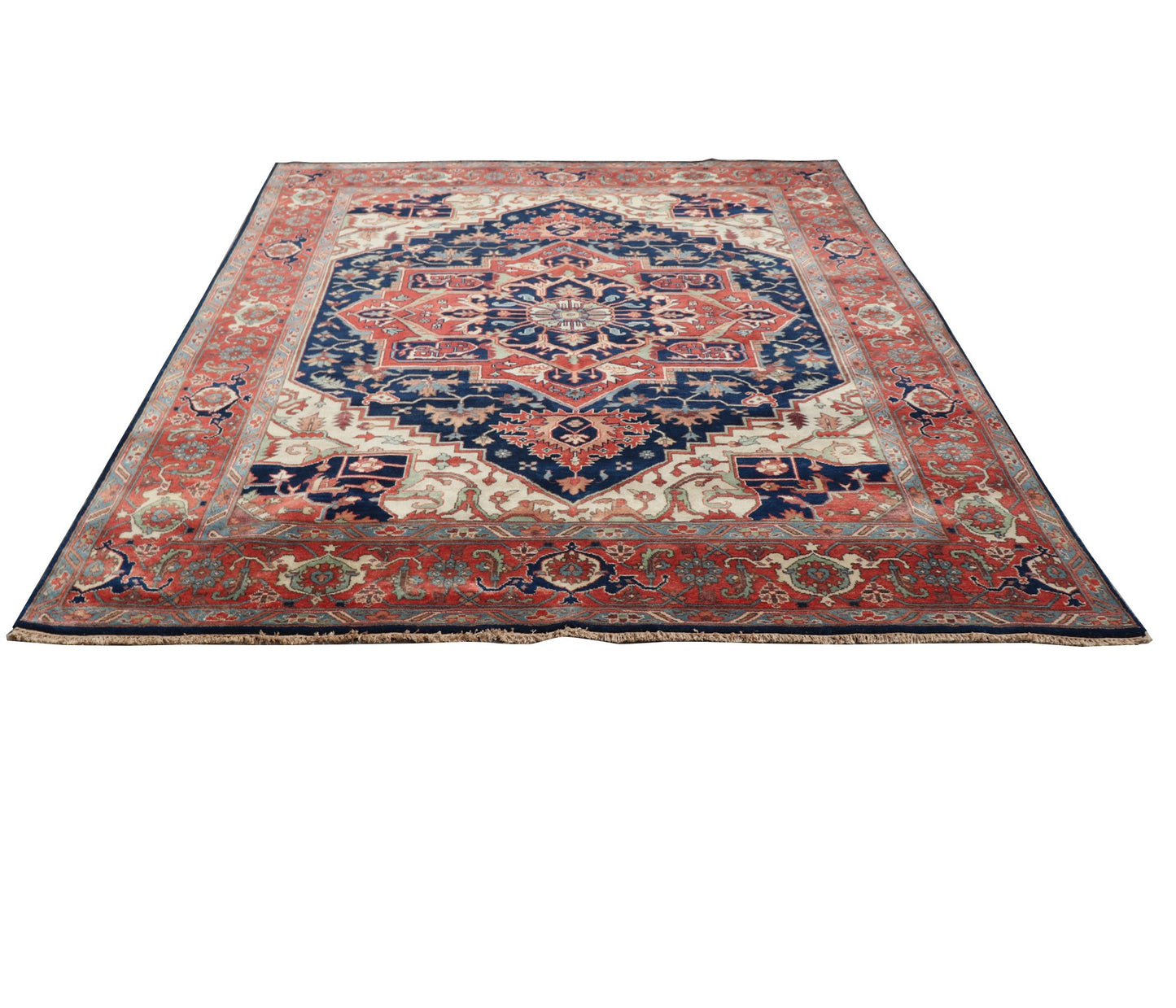 Heritage Hues Handknotted Wool Rug