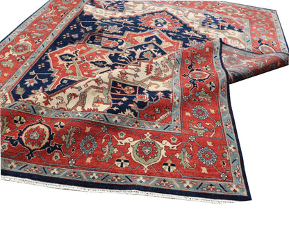 Heritage Hues Handknotted Wool Rug