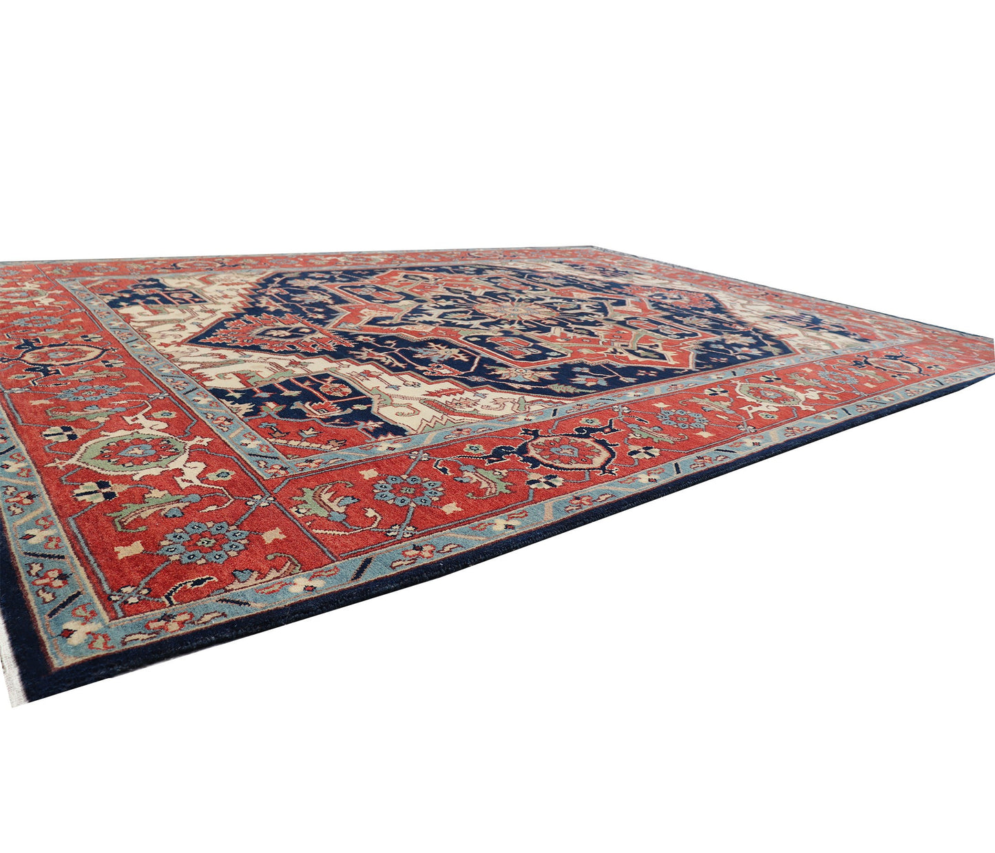 Heritage Hues Handknotted Wool Rug