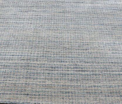 Harmony In Hues - Handwoven Blue Colour Viscose Rug