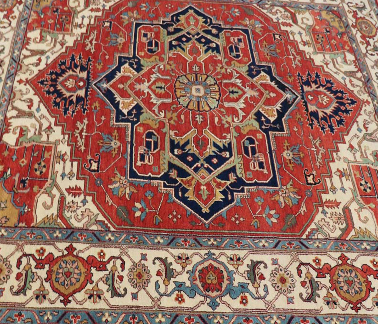 Heritage Hues Handknotted Wool Rug