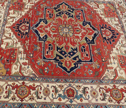 Heritage Hues Handknotted Wool Rug