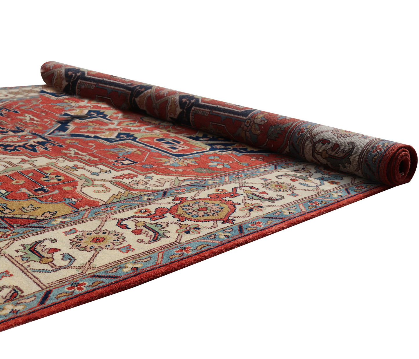 Heritage Hues Handknotted Wool Rug