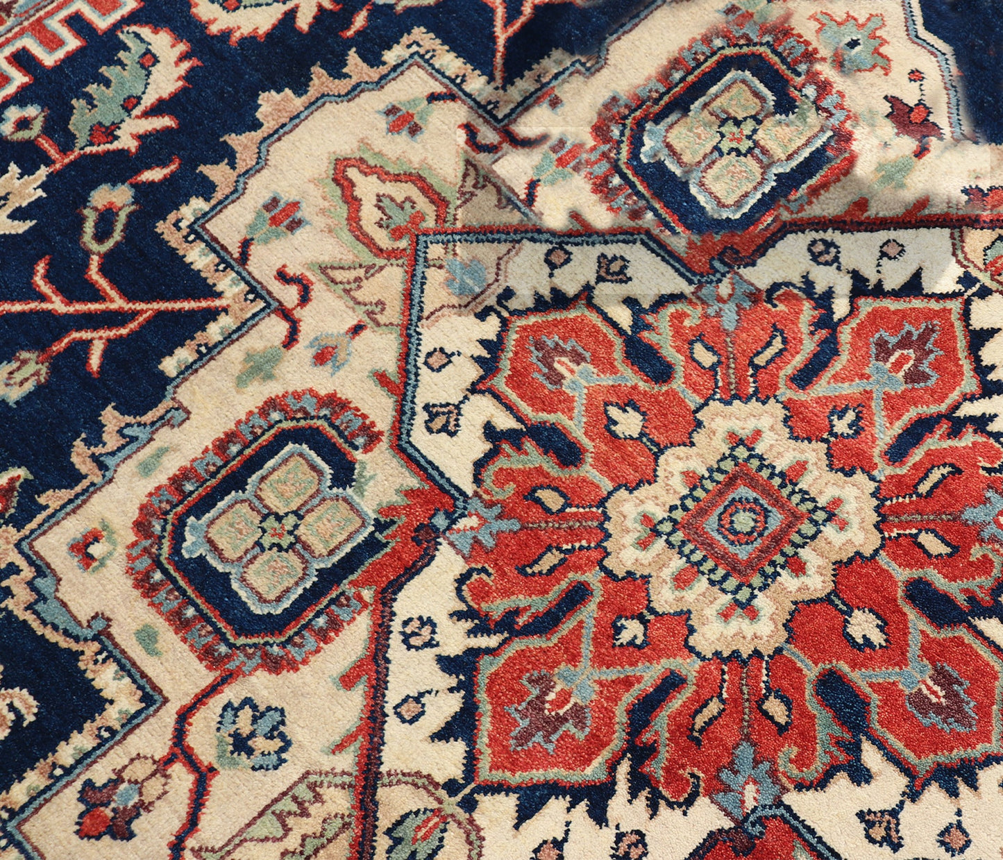 Heritage Hues Handknotted Wool Rug