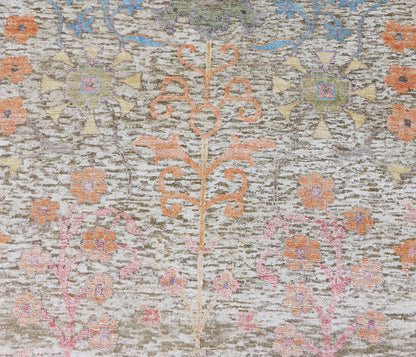 Artisan Weaves Handknotted Hand Spun Wool/Viscose