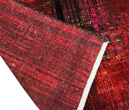 Artisan Weaves Handknotted Handspun Wool/Natural Silk