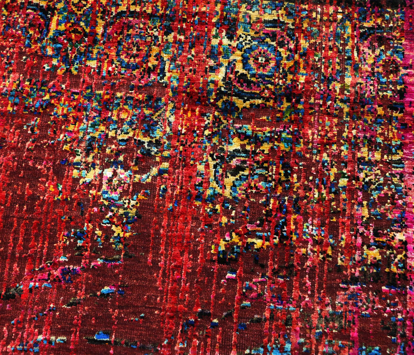 Artisan Weaves Handknotted Handspun Wool/Natural Silk