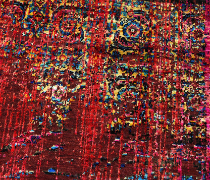 Artisan Weaves Handknotted Handspun Wool/Natural Silk