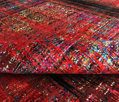 Artisan Weaves Handknotted Handspun Wool/Natural Silk