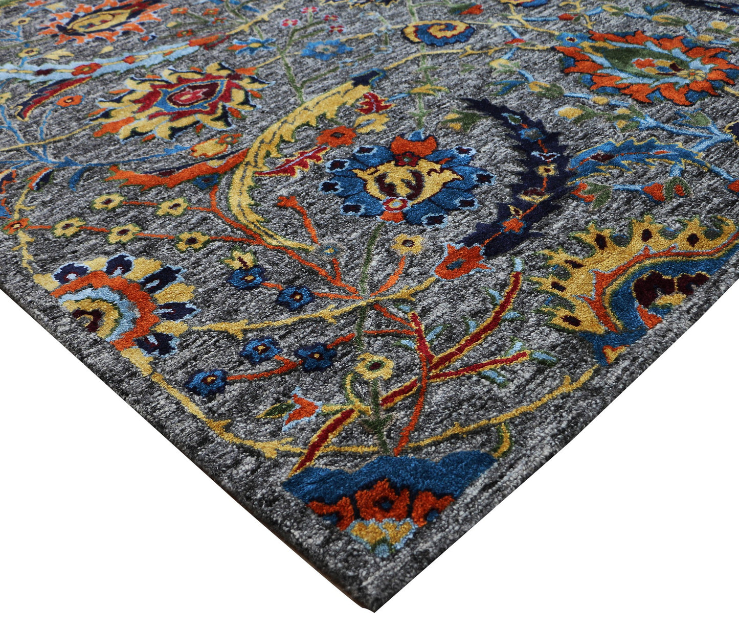 Harmonize Handtufted Hand Spun Wool/Viscose