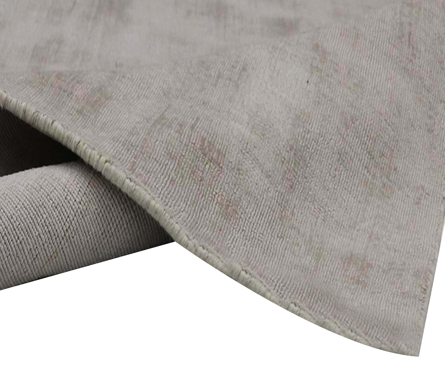 Cosmic Collection- Handloom Modern Beige Colour Viscose Rug