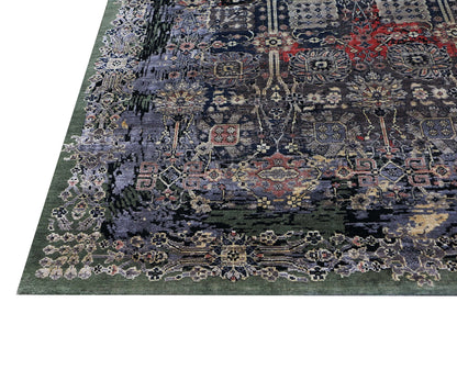 Artisan Weaves Handknotted Wool/Viscose Rug