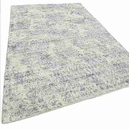 Cosmic Collection- Handloom Modern Grey & Beige Colour Viscose Rug