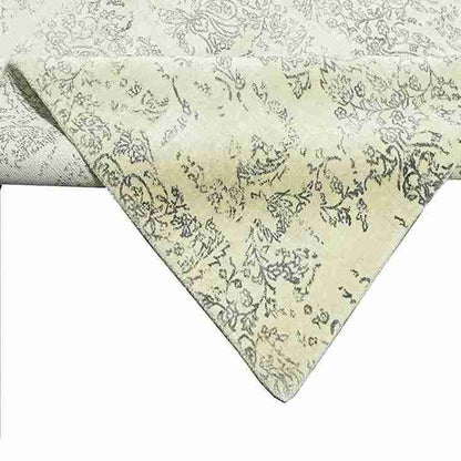 Cosmic Collection- Handloom Modern Black & Beige Colour Viscose Rug