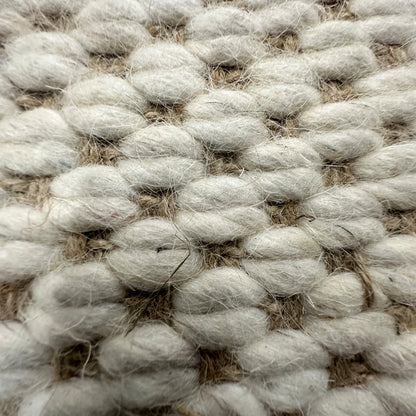 Woven Looms Handknotted Wool & Jute Rug