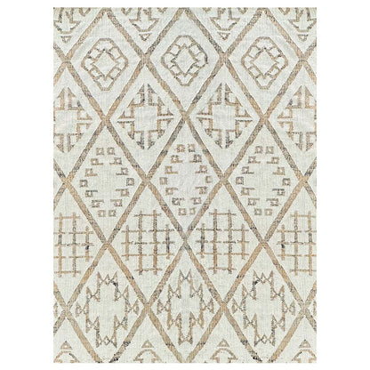 Earthy Elegance  Handknotted Jute Rug