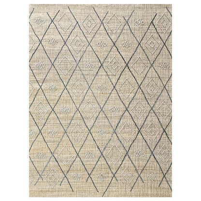 Earthy Elegance  Handknotted Jute Rug
