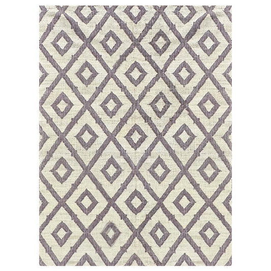Earthy Elegance  Handknotted Jute Rug
