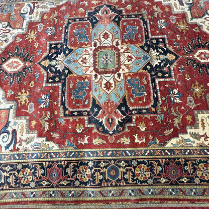 Heritage Hues Handknotted Wool Rug