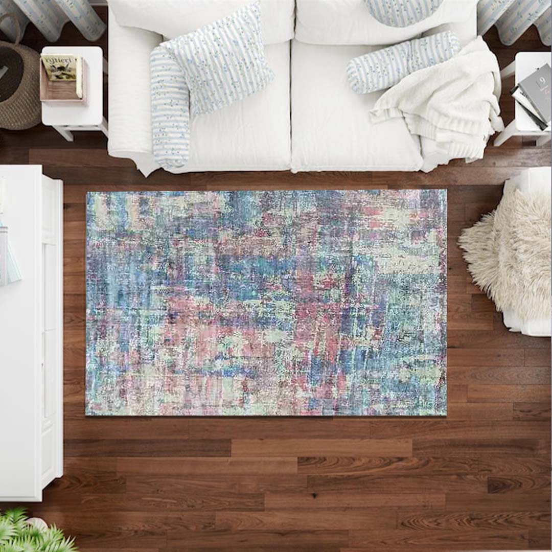 Cosmic Collection Handloom Viscose Rug.