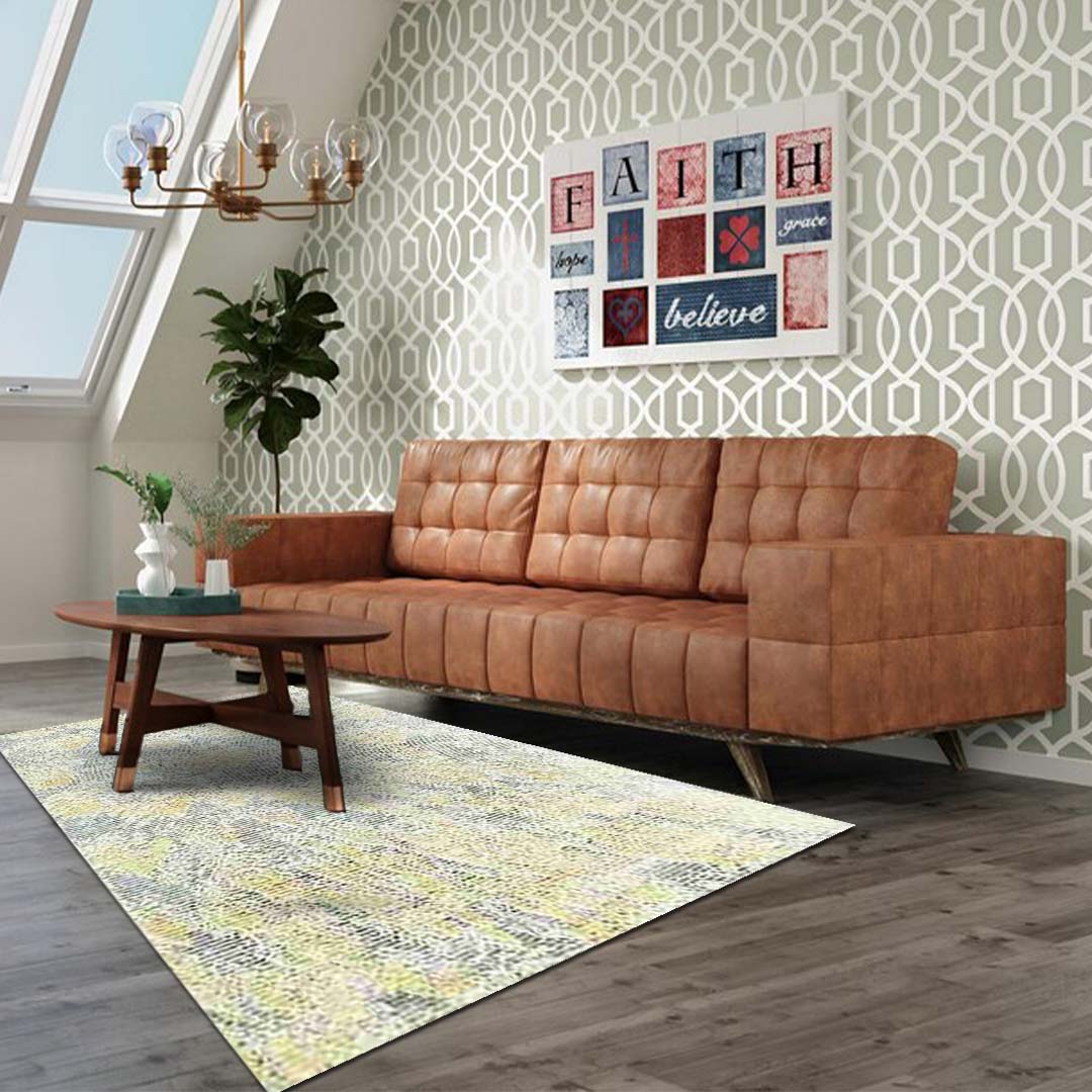 Cosmic Collection Handloom Viscose Rug.